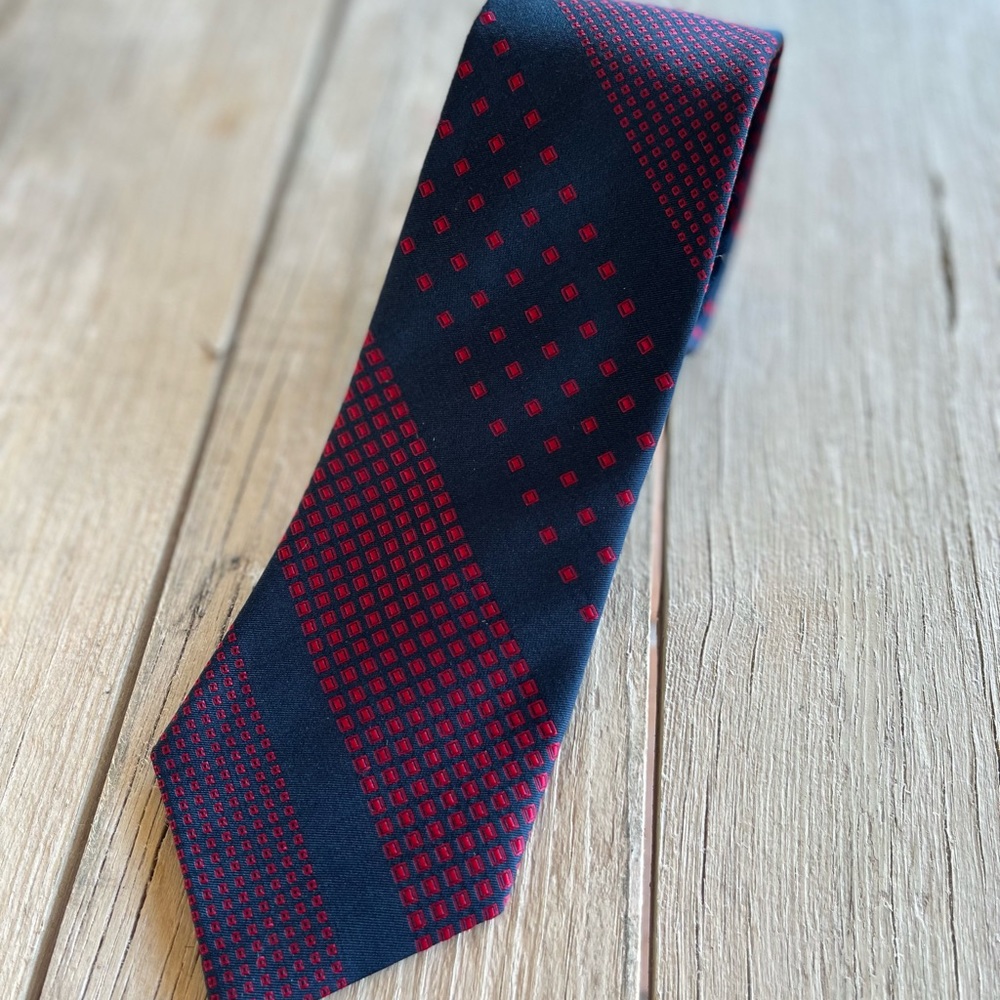 Lot two vintage givenchy silk neckties